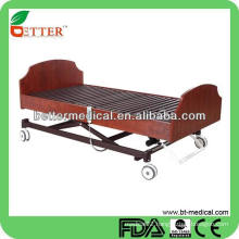 3-function wood home care bed approve CE